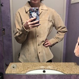 Suede Leather Jacket